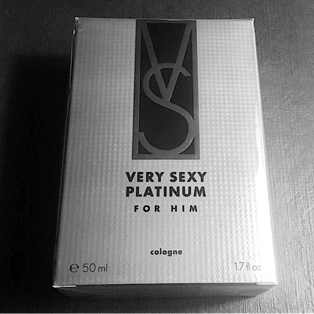 VS Very Sexy Platinum Cologne Men’s Fragrance Victoria’s Secret New Sealed NWT